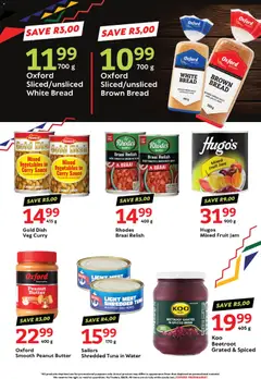 Oxford Freshmarket specials catalogue – valid from 08/09/2026 | Page: 6 | Products: Peanut butter, Water, Vegetables, Salt