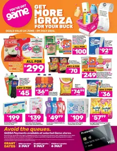 Game specials catalogue – valid from 24/06/2026