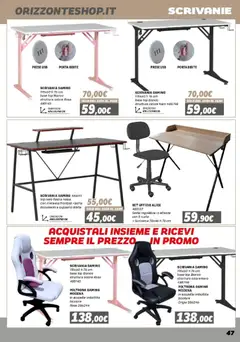 Anteprima del volantino Orizzonte Mobile catalogo valido a partire dal 16.01.2026 | Pagina: 47