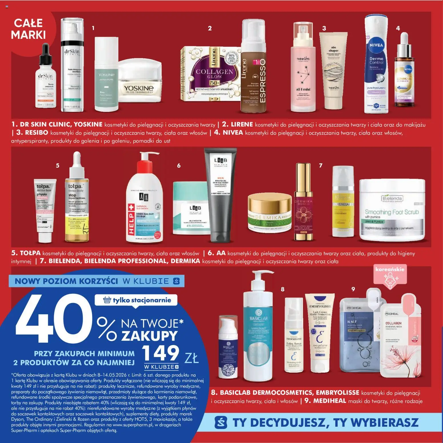 Super-pharm gazetka od 08.05.2026 | Strona: 2 | Produkty: Karta, Kosmetyki, Body, Peeling