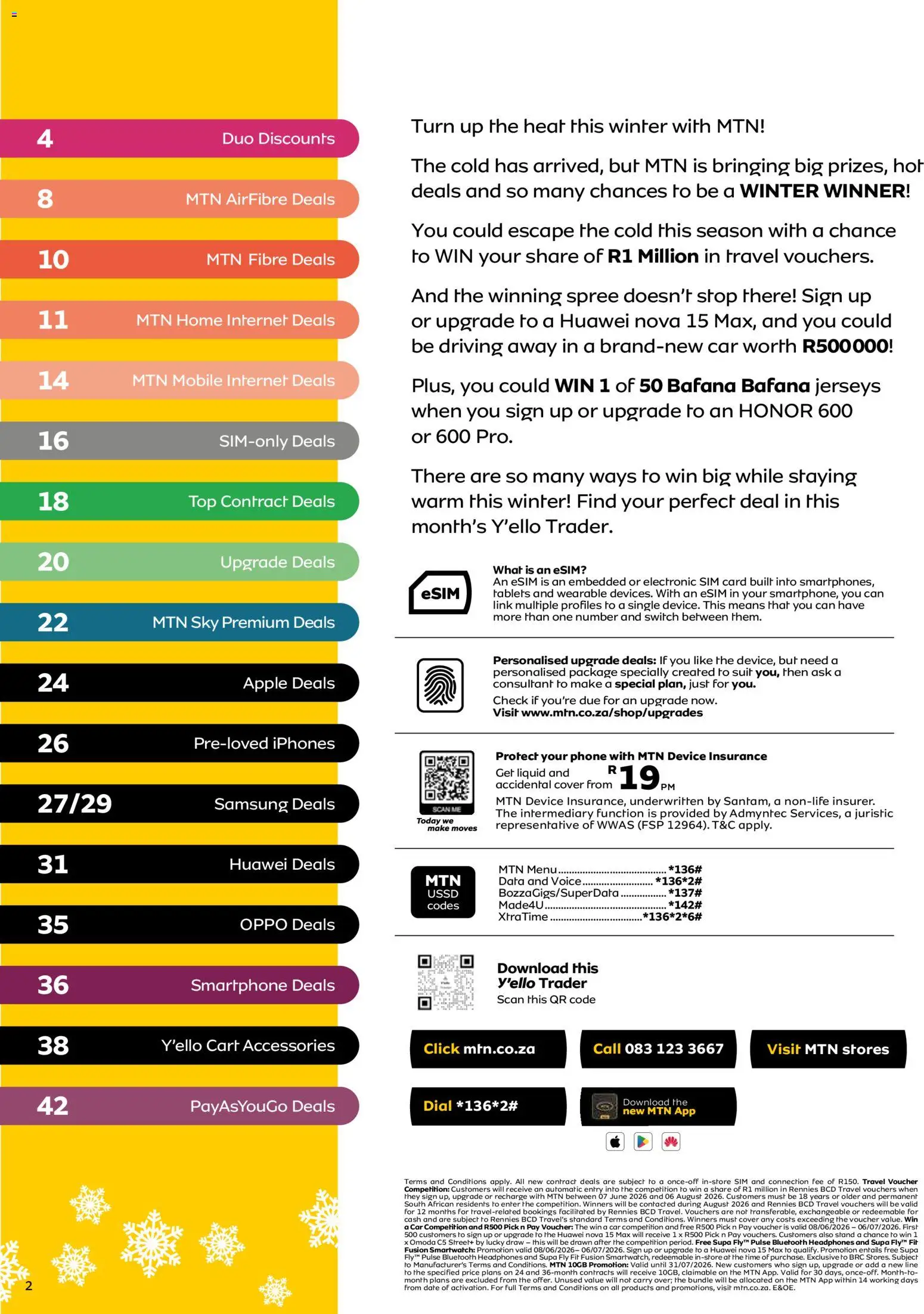New MTN catalogue – valid from 08.06.2026 | Page: 2 | Products: Cover, Suit, Smartwatch, Switch