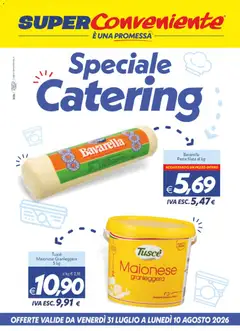 Anteprima del volantino SuperConveniente volantino Catering Enna, Misterbianco valido a partire dal 31/07/2026