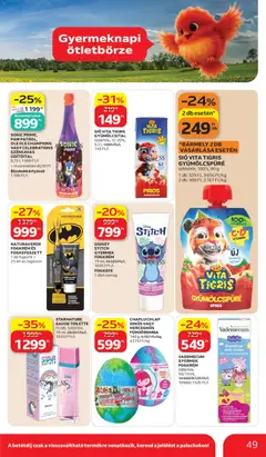 Auchan akciós újság - amely érvényes a következő dátumtól: 28.05.2026 | Oldal: 49