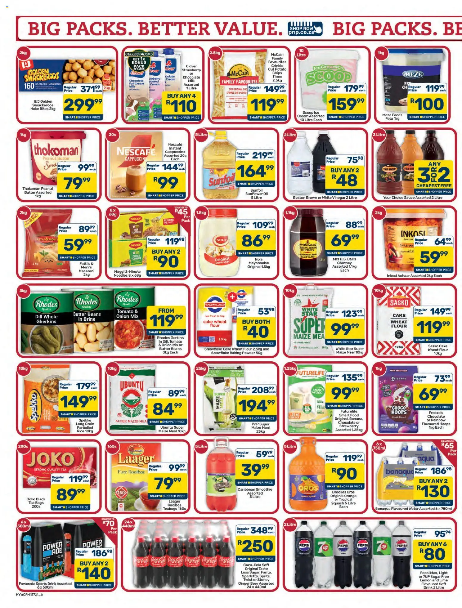 New Pick n Pay catalogue – valid from 23/10/2026 | Page: 6 | Products: Powder, Rice, Stoney, Cream