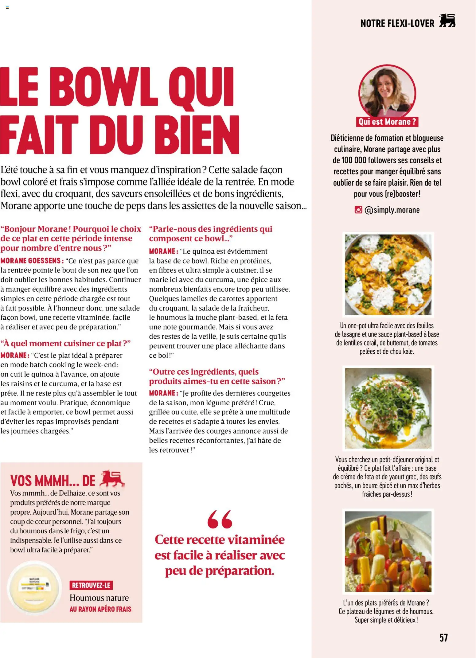 {H1} | Pagina: 57 | Producten: Salade, Maïs, La, Crème