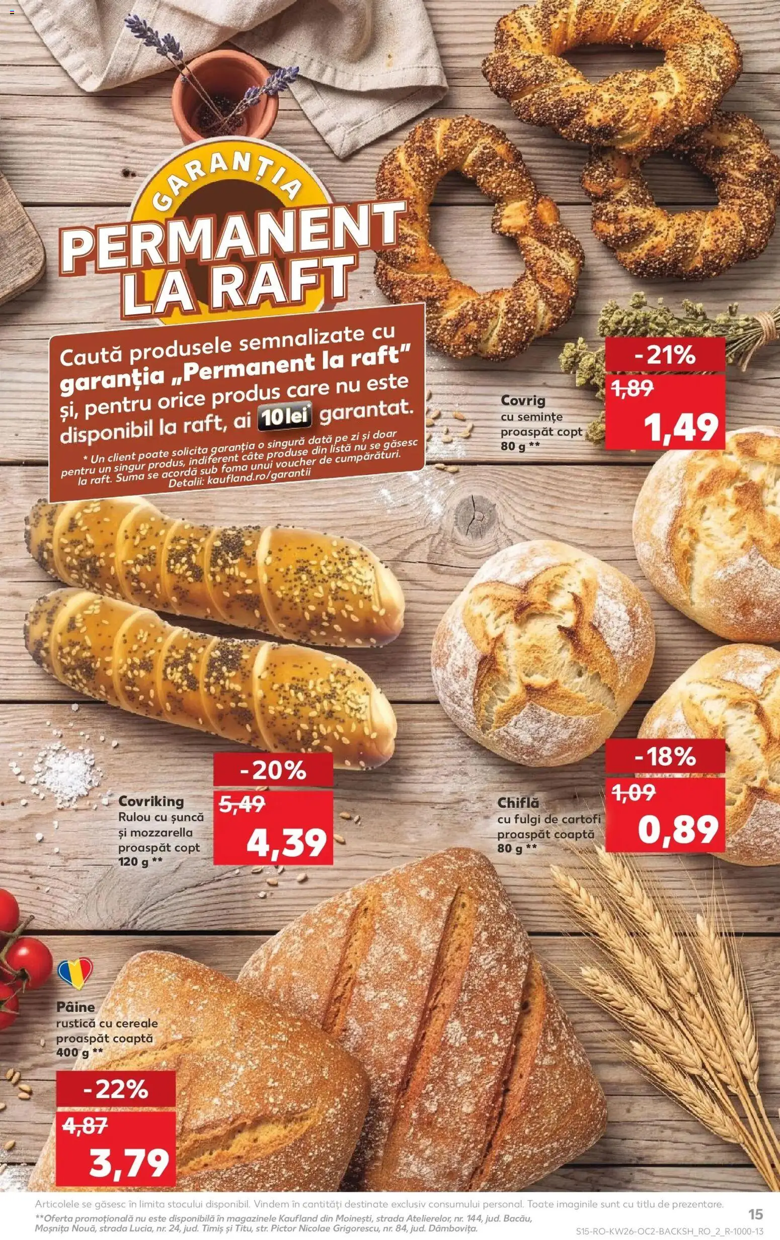 Noul catalog Kaufland – valabil de la 24.06.2026 | Pagină: 15 | Produse: Semințe, Cereale, Fulgi, Cartofi