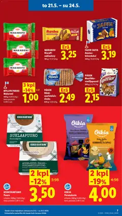 Lidl-mainoslehti voimassa 21.05.2026 alkaen | Sivu: 7