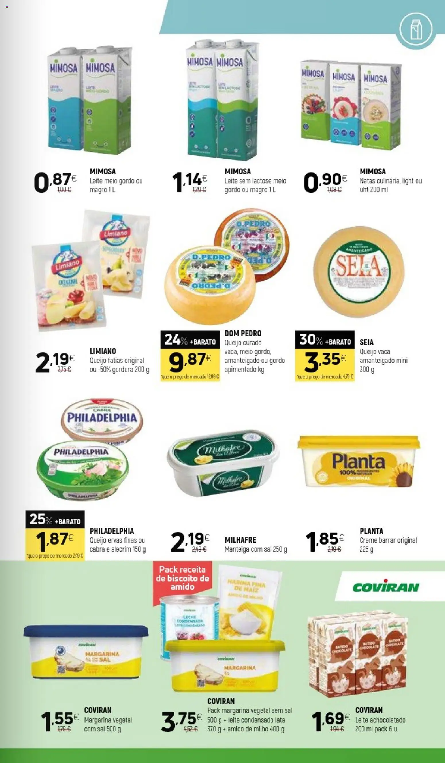 Coviran folheto │ válido de 05.05.2026 | Página: 5 | Produtos: Sal, Leite, Manteiga, Margarina