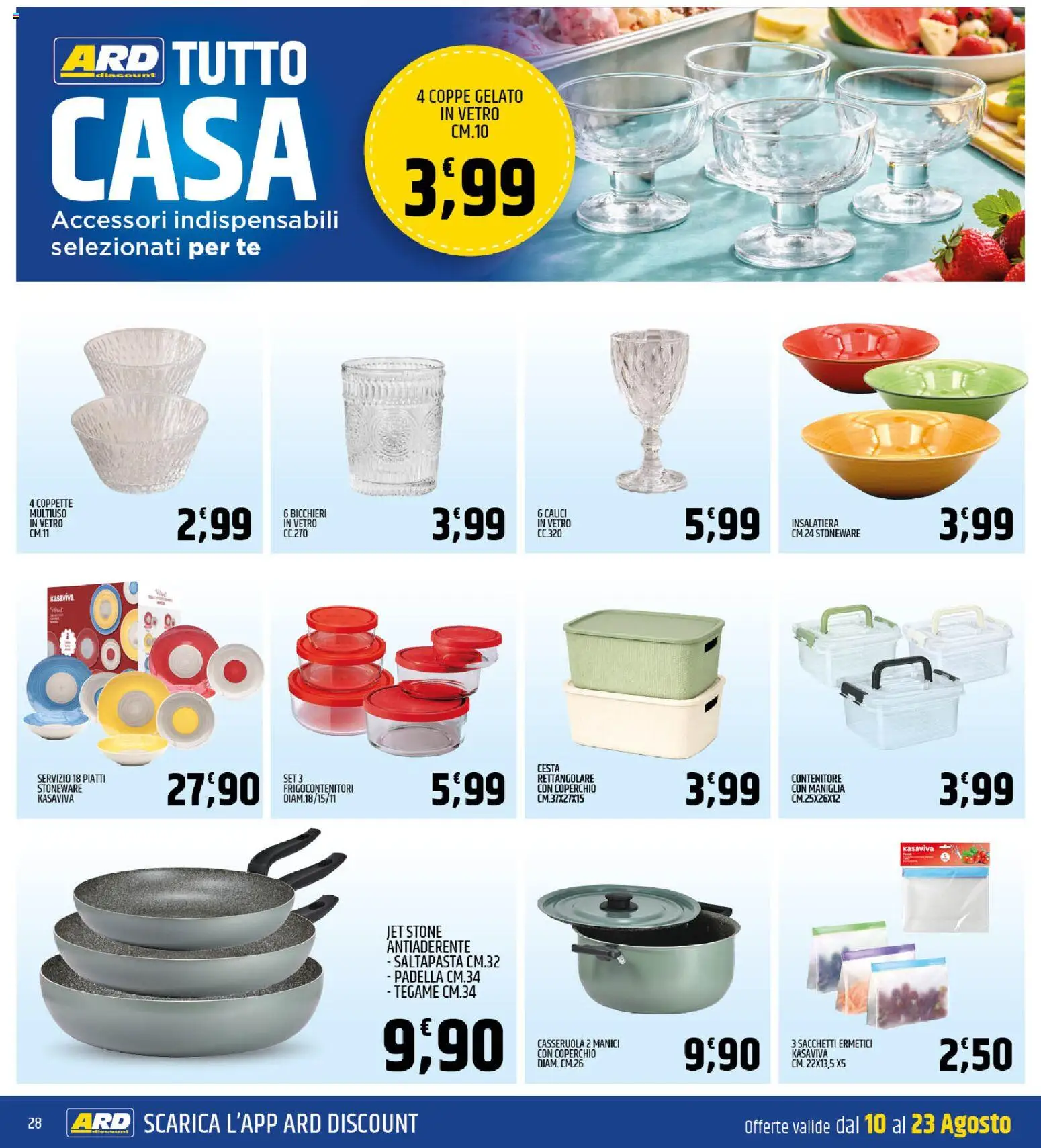 Volantino ARD Discount del 10/08/2026 | Pagina: 28