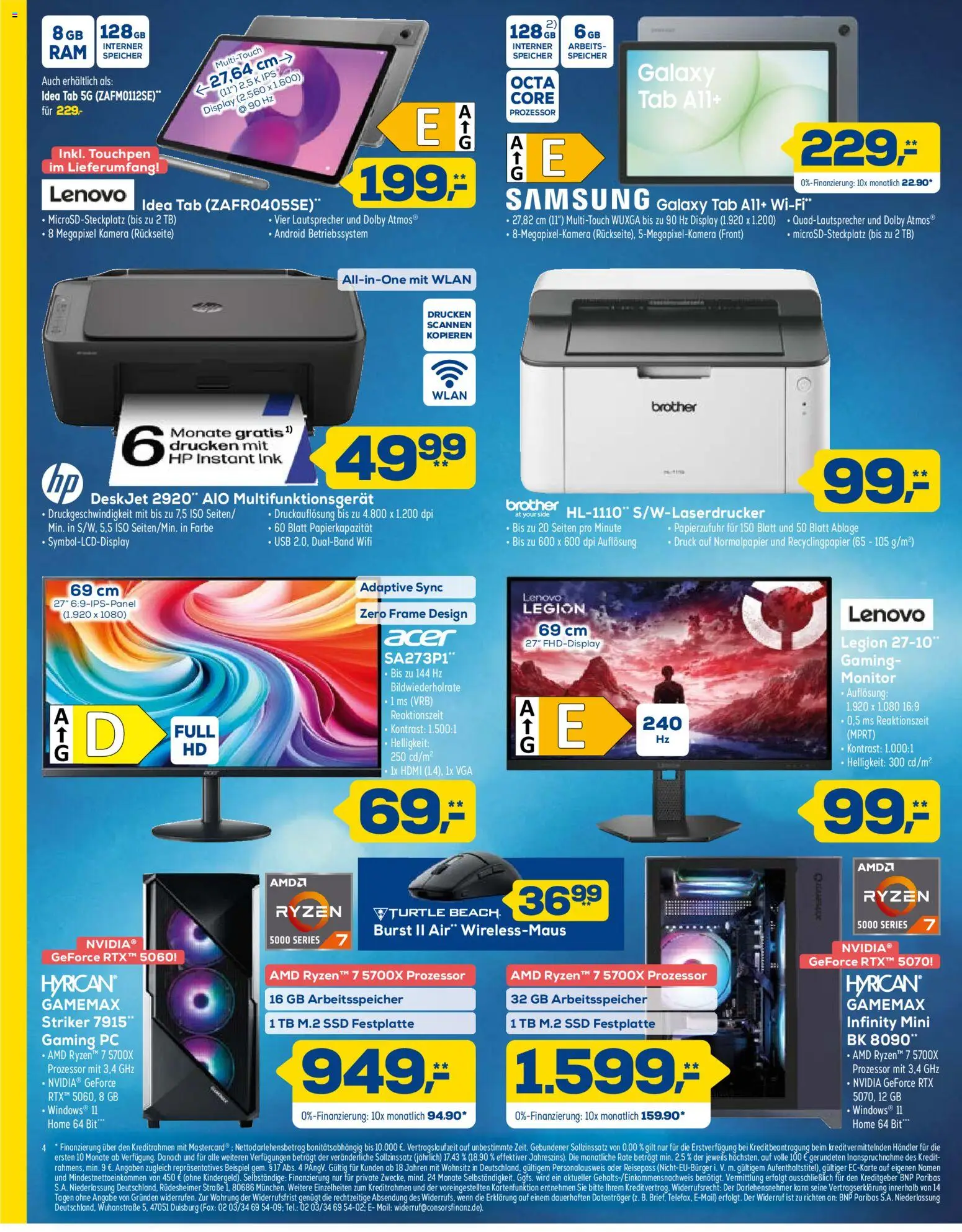 Euronics Prospekt Genau Richtig – gültig ab 15.08.2026 | Seite: 4 | Produkte: Kamera, USB, Samsung, Monitor