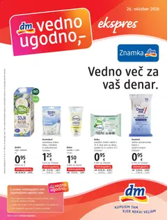 DM Drogerie Markt katalog akcije – veljaven od 26.10.2026