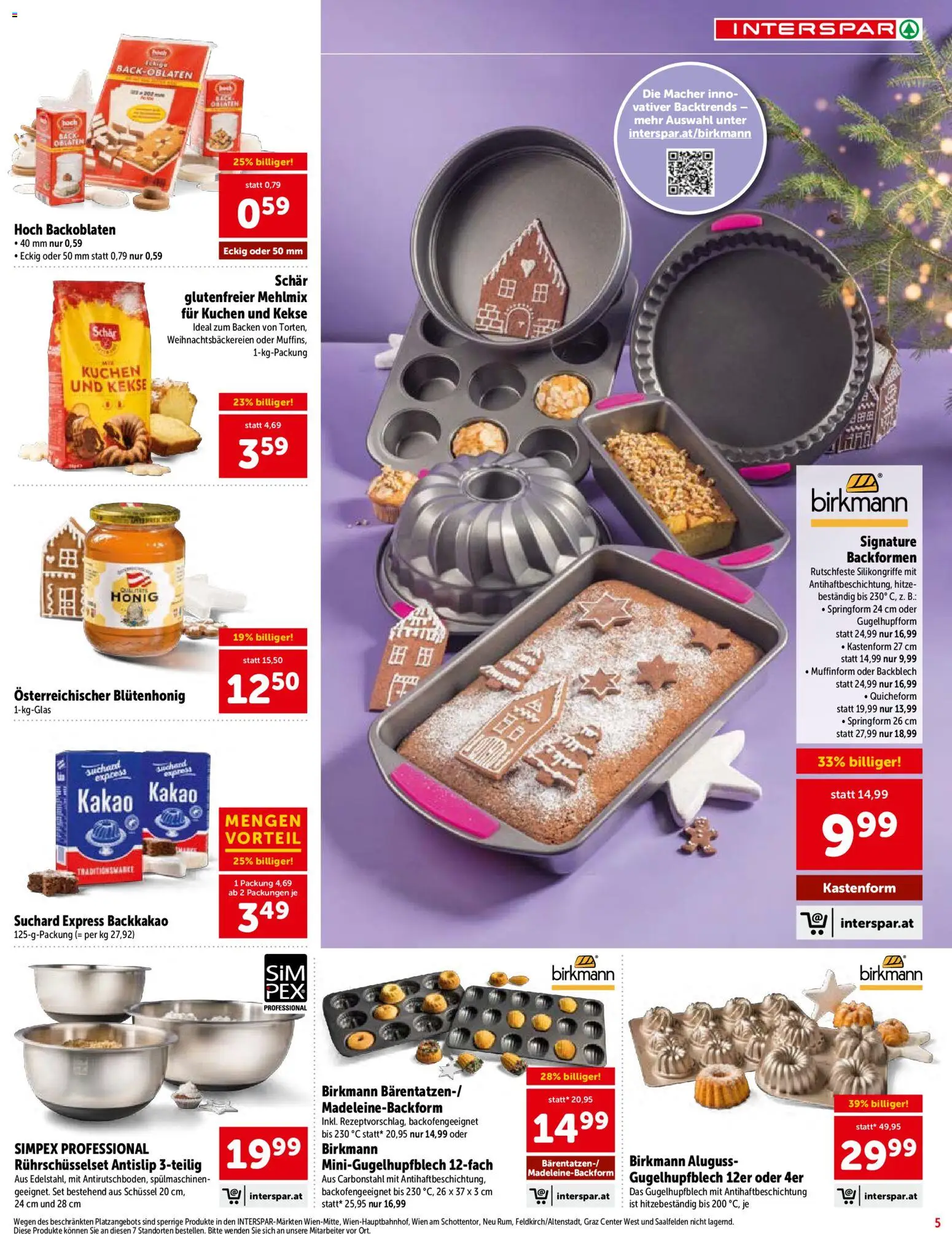 Interspar Sonderfolder Backen gültig ab 01.10.2026 | Seite: 5 | Produkte: Kekse