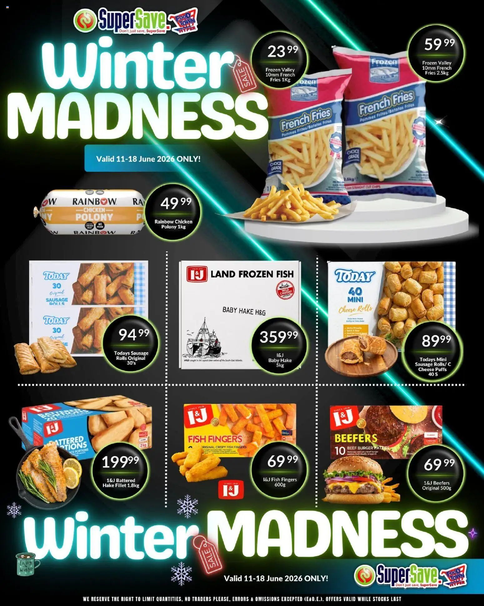 New Super Save catalogue – valid from 11.06.2026 | Page: 11 | Products: Cheese, Polony, Chicken, Sausage