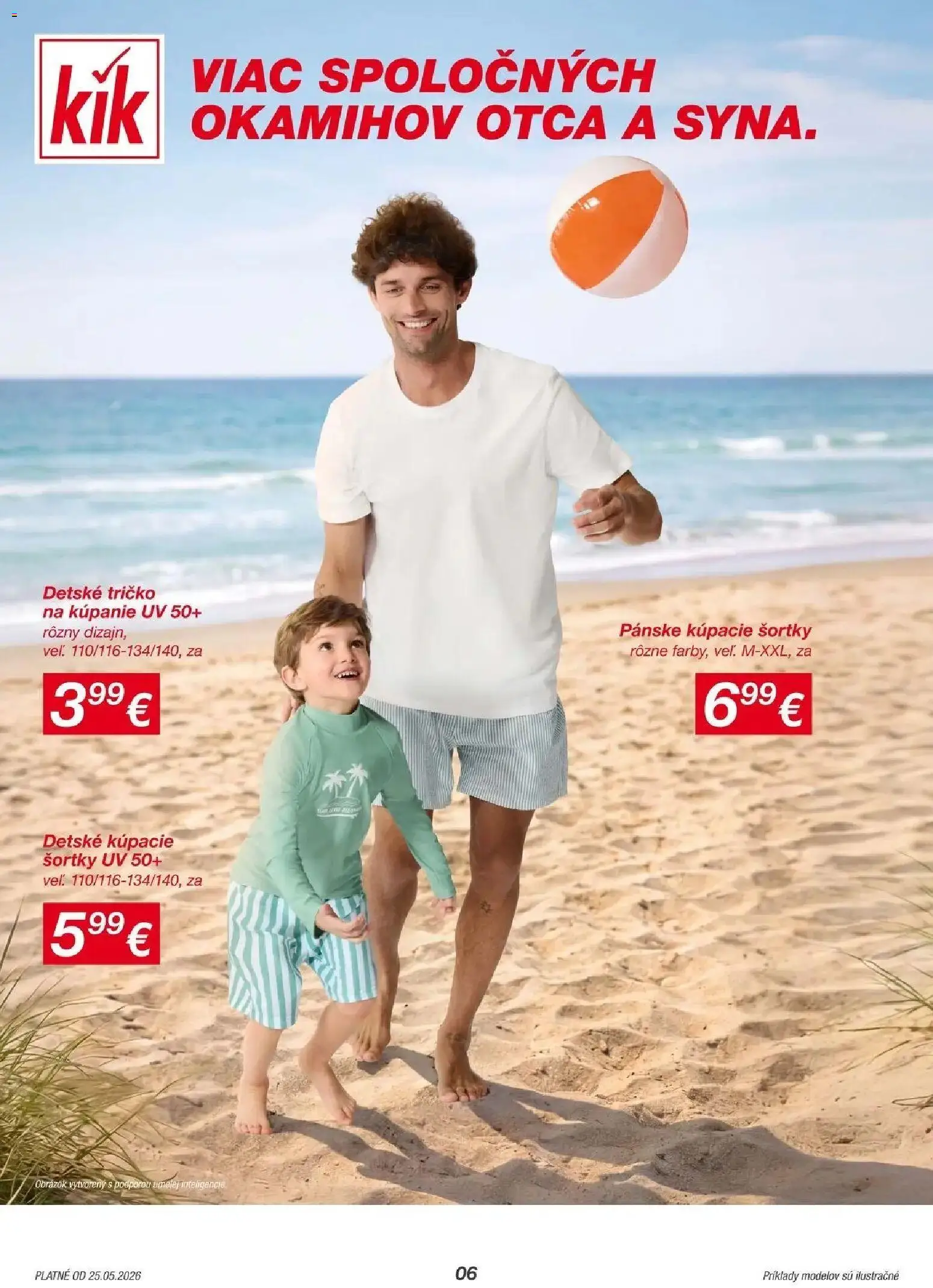 Nové Kik akcie – leták je platný od 25.05.2026 | Strana: 6 | Produkty: Tričko