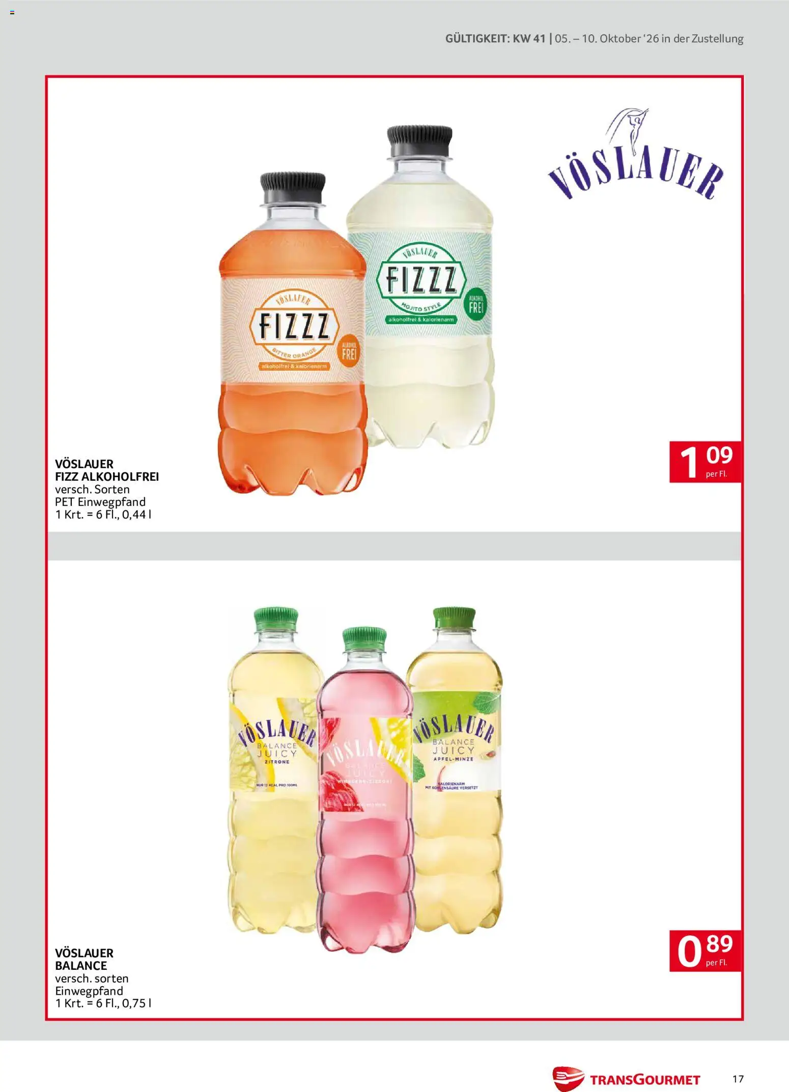 Transgourmet Zustellaktion gültig ab 05.10.2026 | Seite: 17 | Produkte: Zitrone