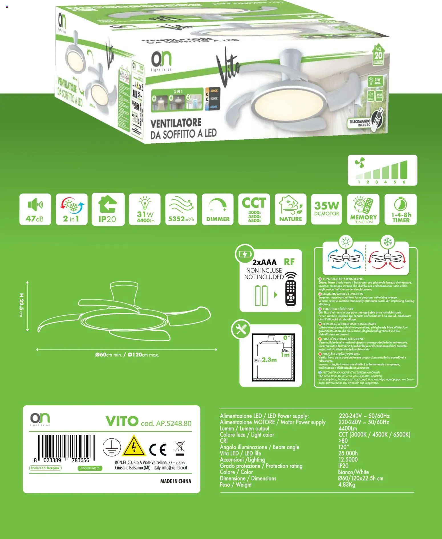 Volantino GBC del 09.06.2026 | Pagina: 19 | Prodotti: Balsamo, Ventilatore, Telecomando