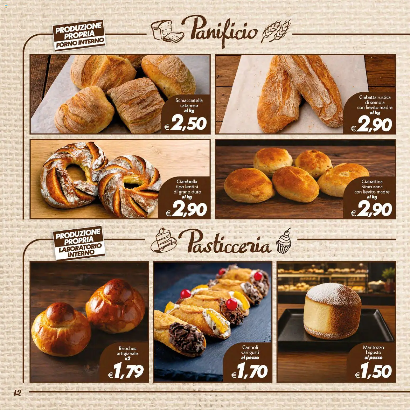 Volantino SuperConveniente del 16/07/2026 | Pagina: 12 | Prodotti: Forno