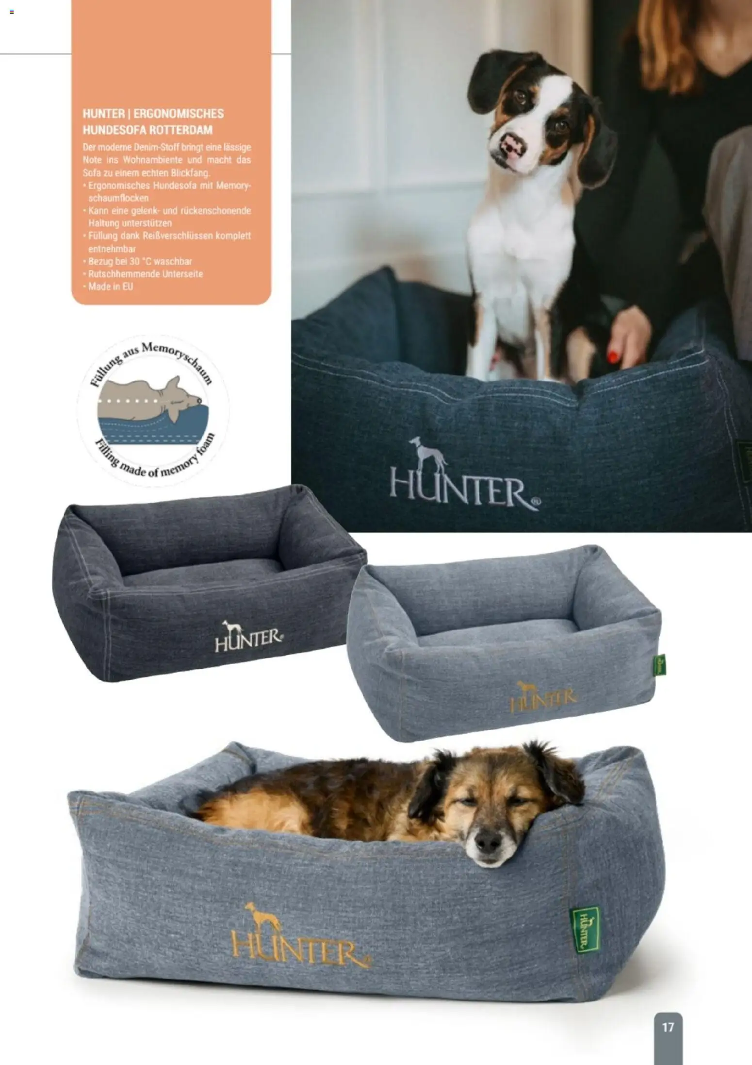 zookauf Themenkatalog Hund – gültig ab 18.05.2026 | Seite: 17 | Produkte: Sofa