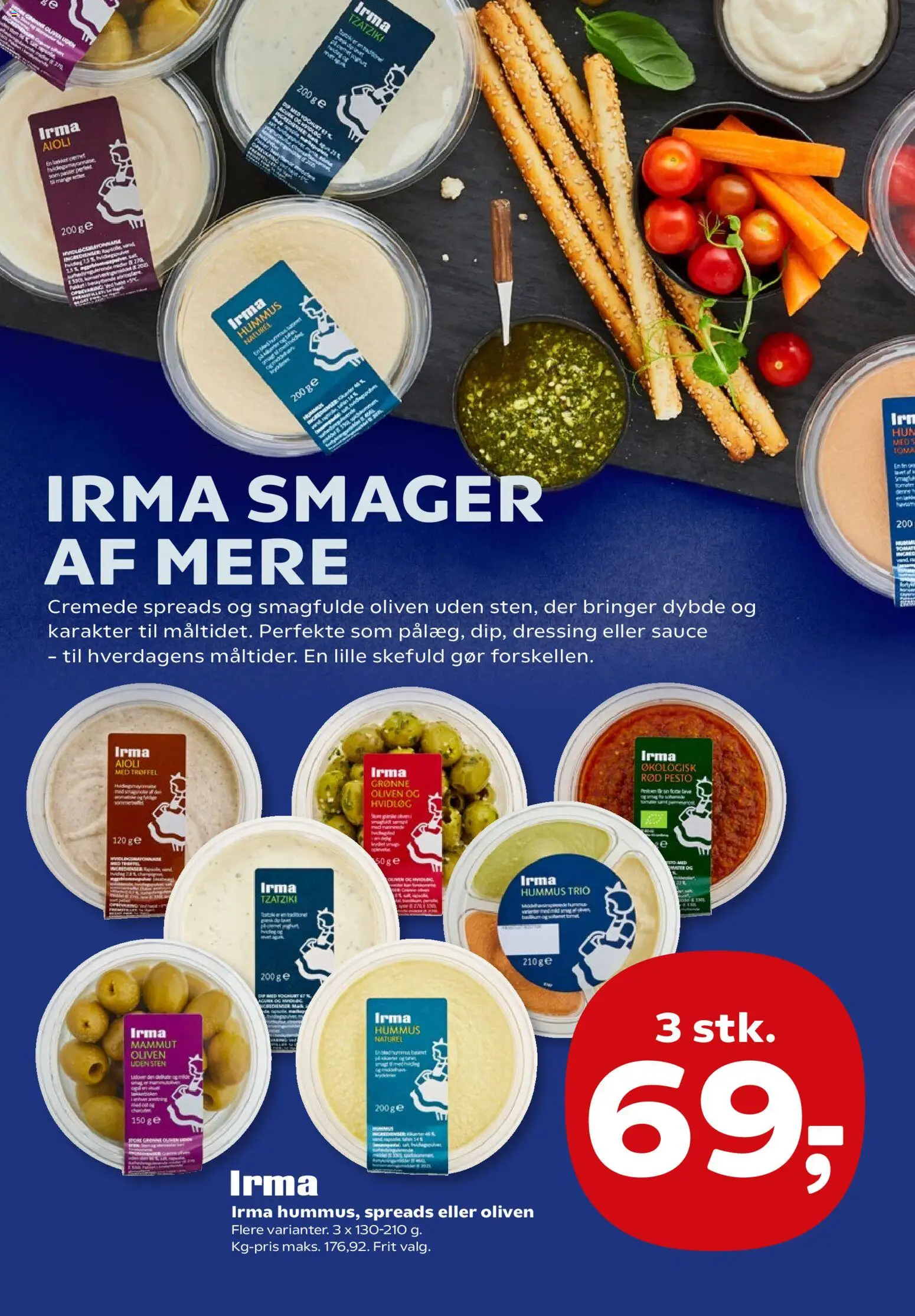 Super Brugsen tilbudsavis – gyldig fra 08.05.2026 | Side: 4 | Produkter: Tomater, Dressing, Hvidløg, Pesto