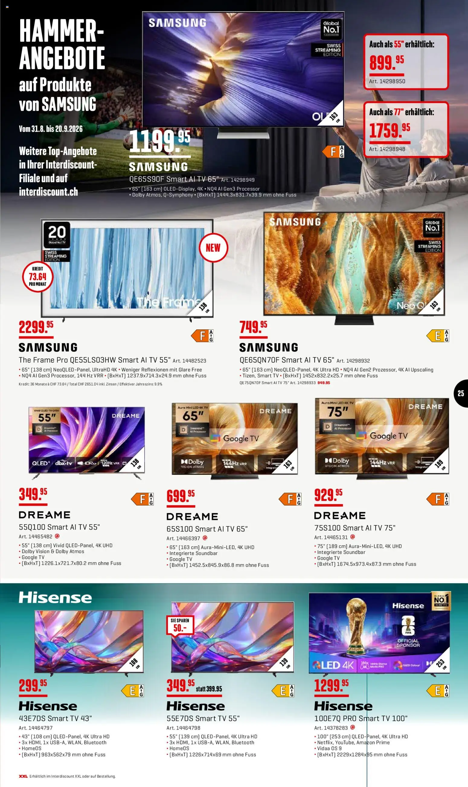 Interdiscount aktionen – gültig ab 31.08.2026 | Seite: 25
