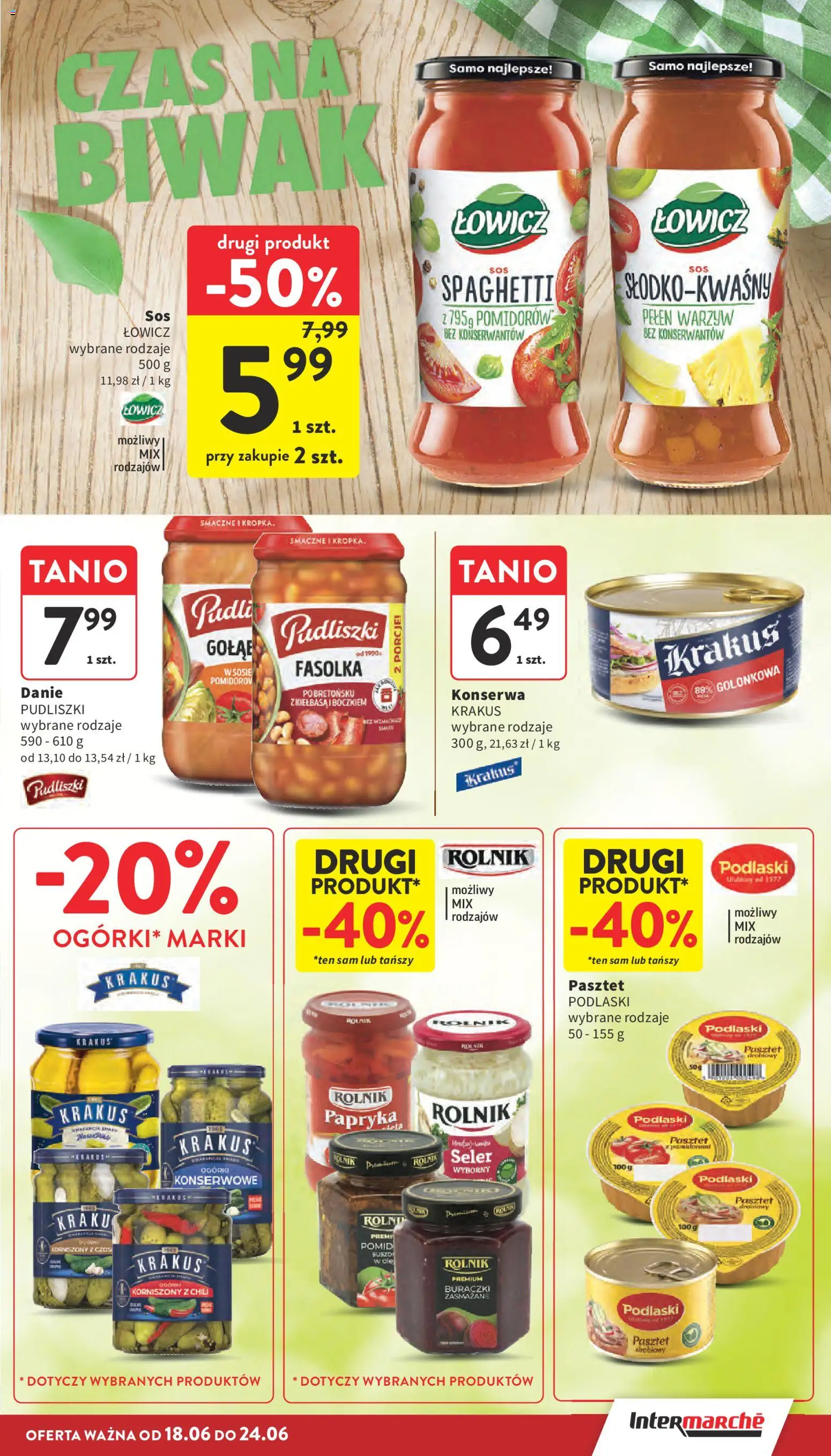 Intermarche gazetka od 18.06.2026 | Strona: 29 | Produkty: Chili, Papryka, Korniszony z chili, Ogórki