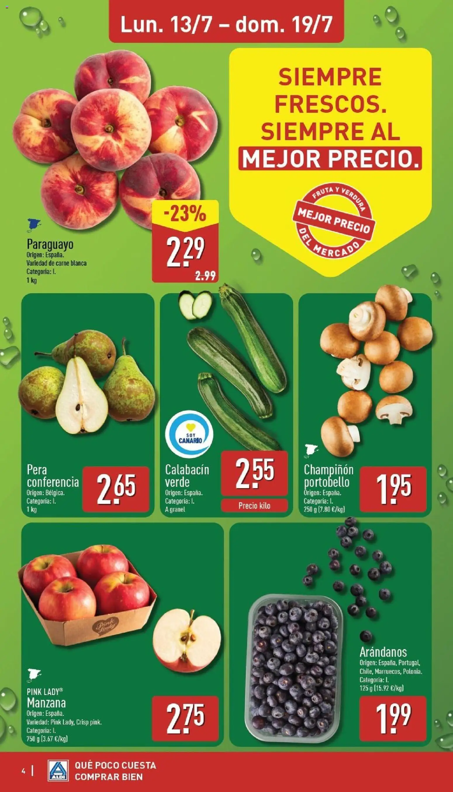Aldi folleto Canarias │ válido desde el 13/07/2026 | Página: 4
