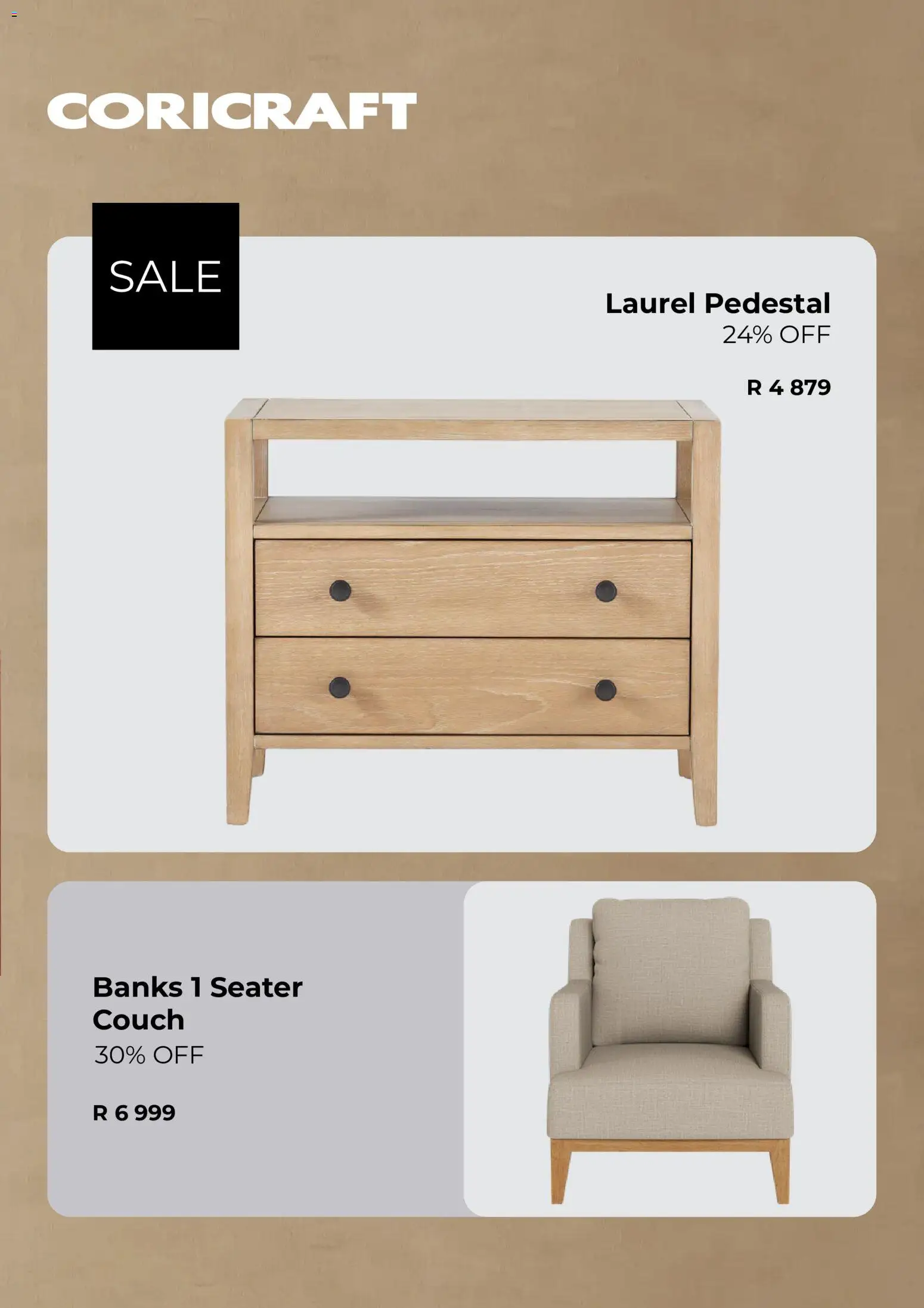 New Coricraft catalogue – valid from 06.06.2026 | Page: 2 | Products: Pedestal, Seater, Couch