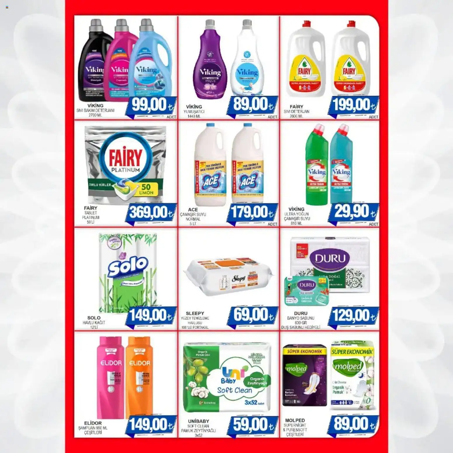Furpa - Katalog Muhteşem Fiyatlar - 04 Eylül 2026 tarihinden itibaren geçerlidir | Sayfa: 9 | Ürünler: Duş, Şampuan, Yumuşatıcı, Tablet