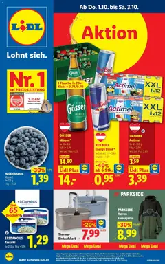 Lidl Flugblatt - Wien ab 27.09.2026 gültig