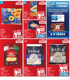 Inćuni marinirani u suncokretovom ulju, marinirani inćuni u suncokretovom ulju - Pregled kataloga iz trgovine Kaufland, vrijedi od 08.07.2026 | Stranica: 13