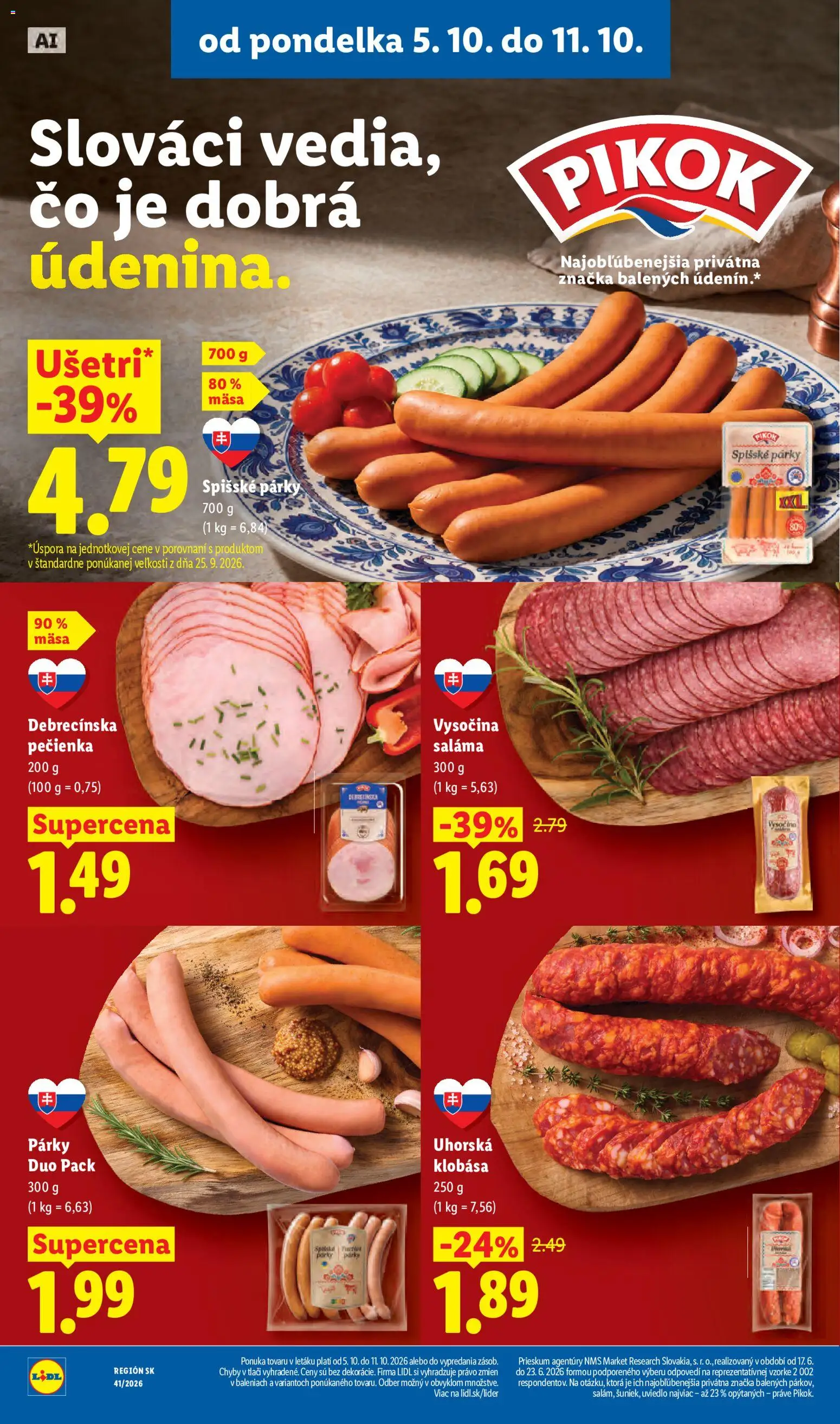 Nové Lidl akcie – leták je platný od 05.10.2026 | Strana: 16