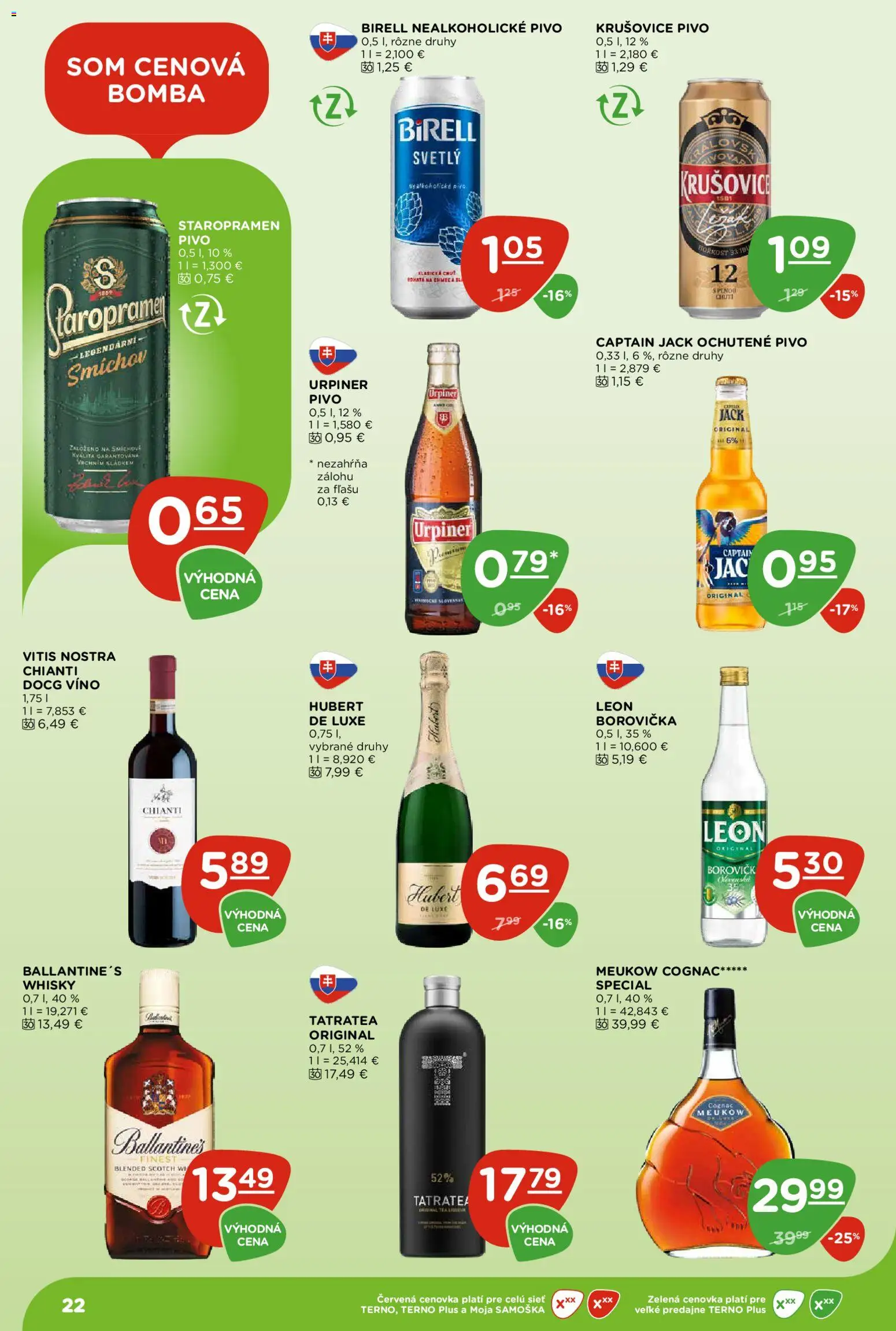 Nové Terno akcie – leták je platný od 29.10.2026 | Strana: 22
