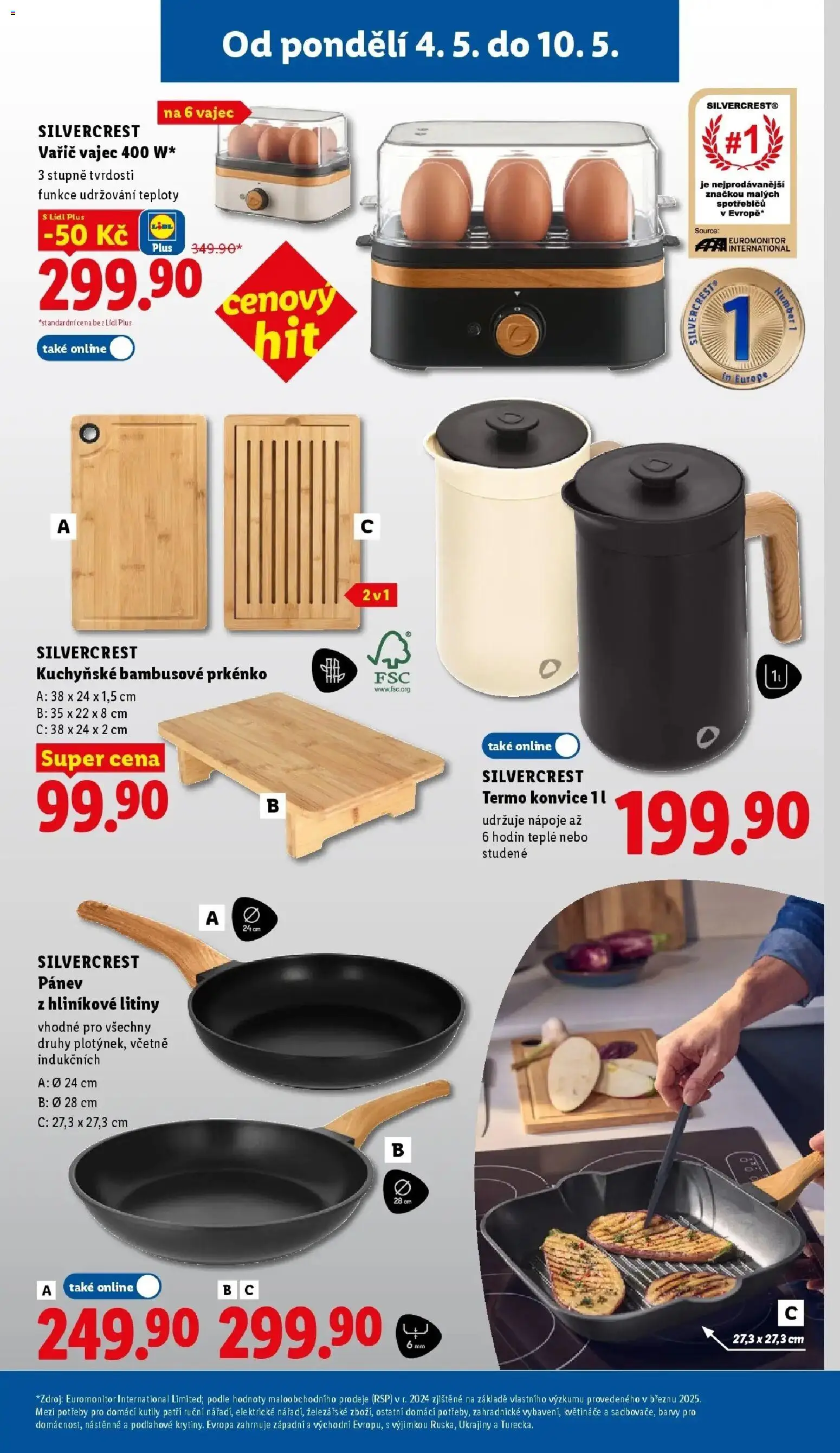 Lidl leták od 04.05.2026 - Nový akční leták | Strana: 35 | Produkty: Vařič vajec, Konvice, Vařič, Prkénko