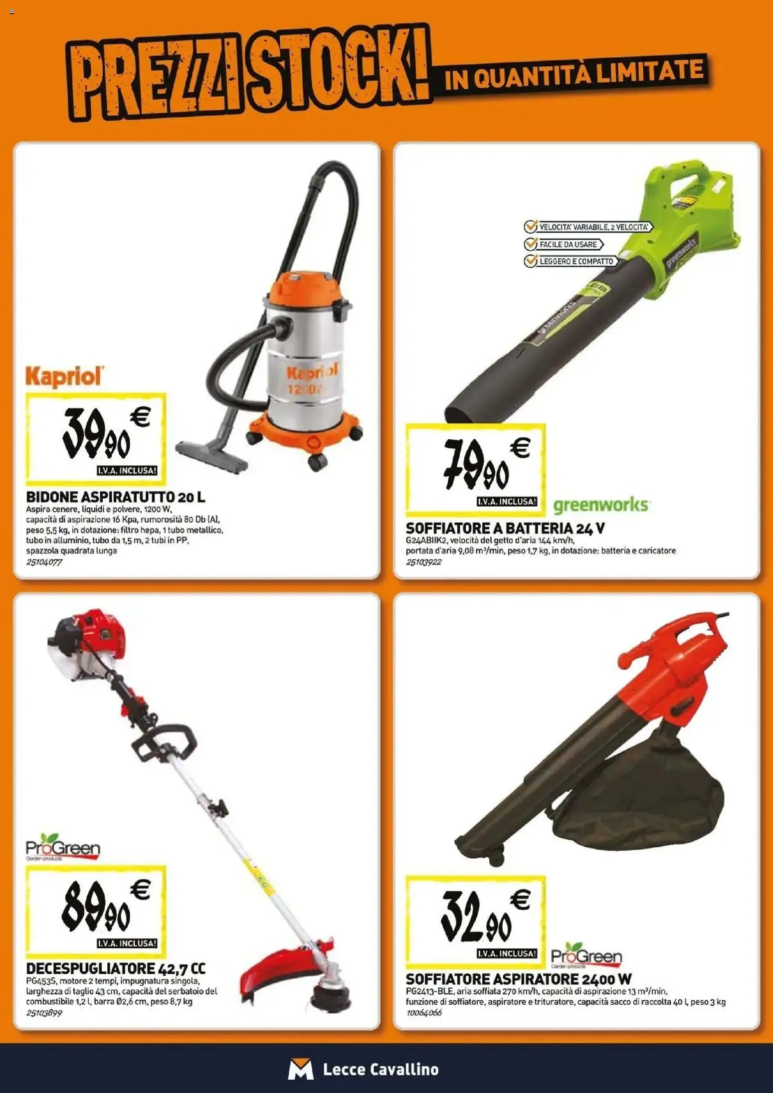Nuovo TECNOMAT catalogo Cavallino dal 27/08/2026 > offerte anteprima 🛍️ | Pagina: 18 | Prodotti: Taglio, Decespugliatore, Tubi, Batteria