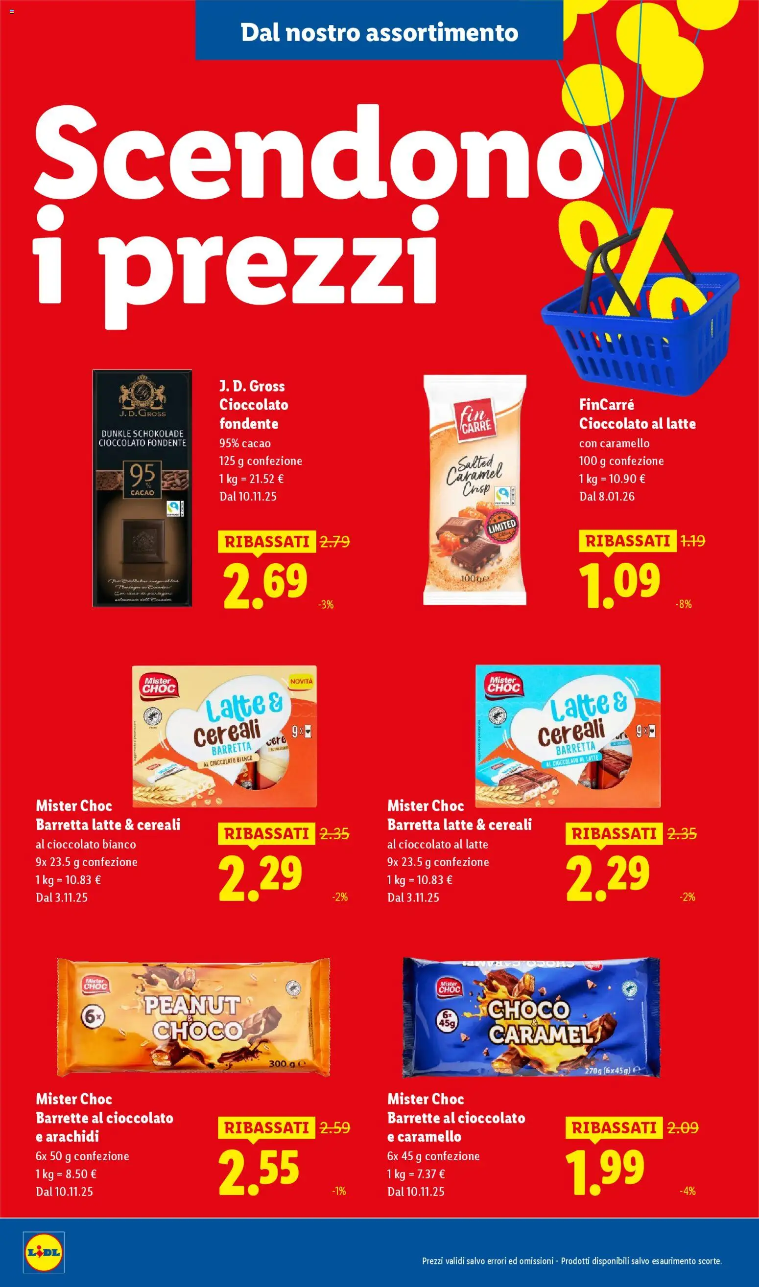 Volantino Lidl del 08.01.2026 | Pagina: 30 | Prodotti: Cereali, Latte, Barretta, Cacao