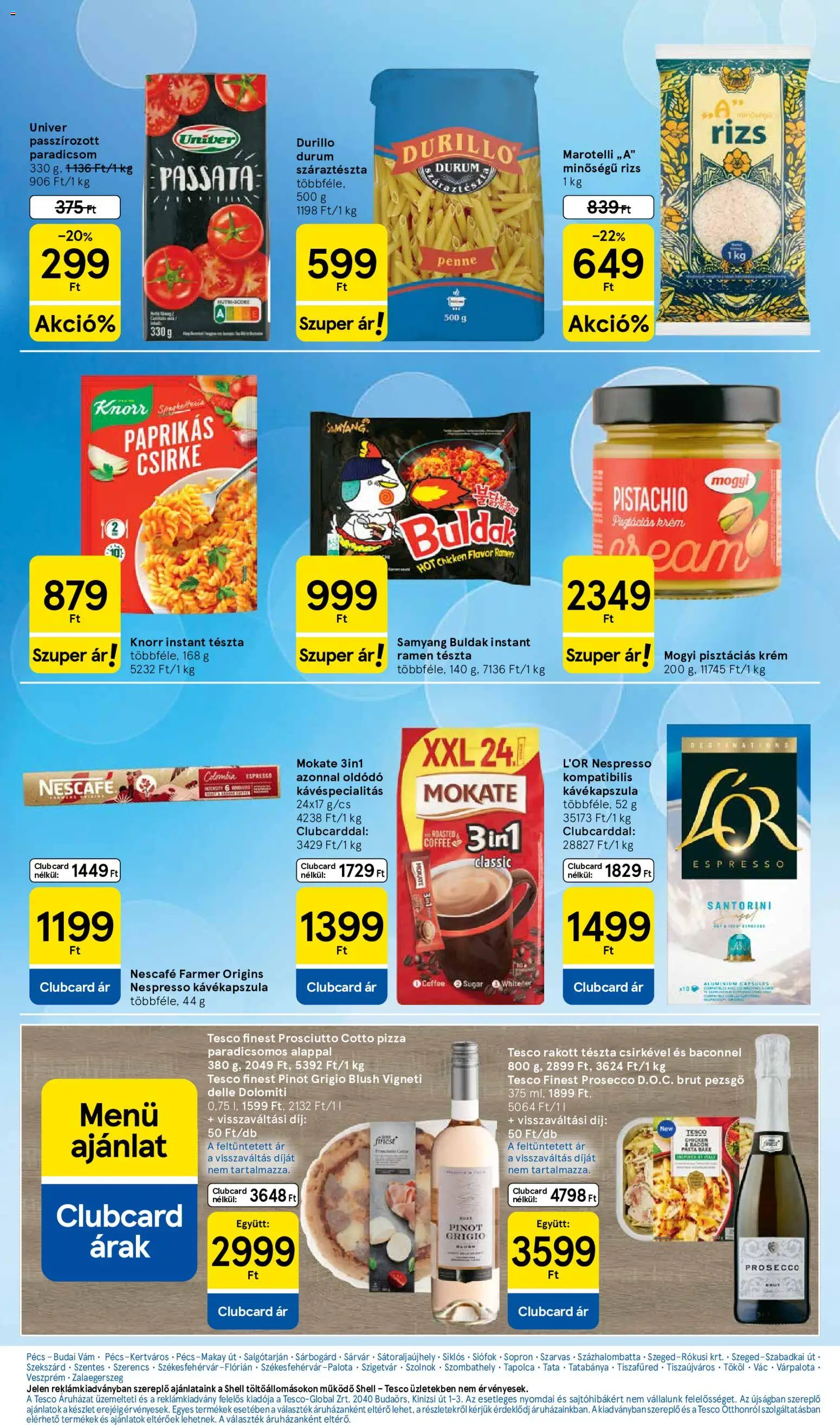 Tesco akciós ujság - amely érvényes a következő dátumtól: 2026.10.29. | Oldal: 19