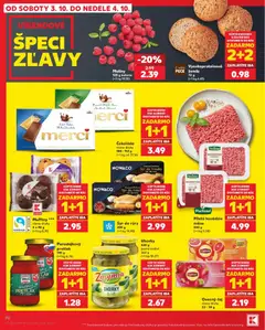 Kaufland leták platný od 01.10.2026 | Strana: 70 | Produkty: Merci, Pretlak, Ovocný čaj, Kakao