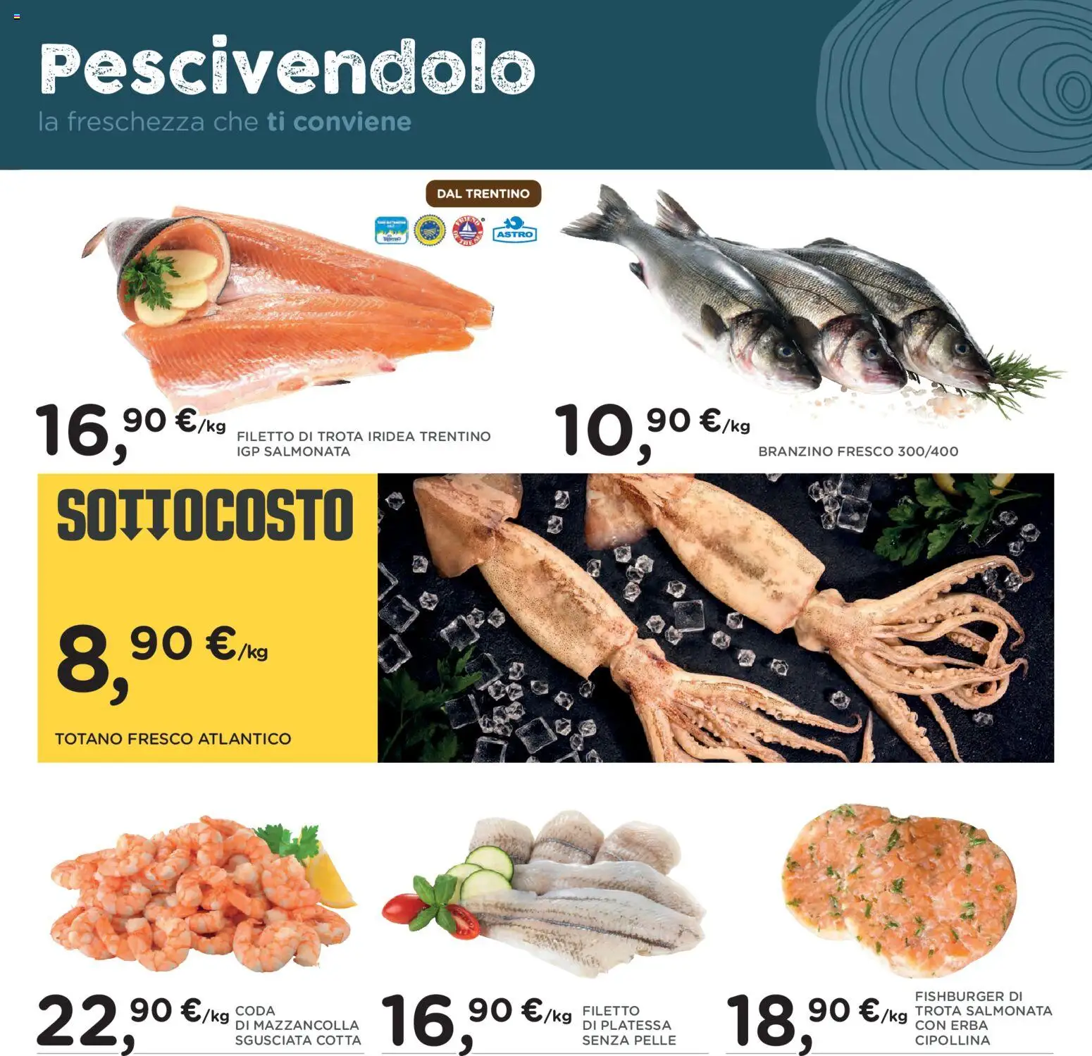 Volantino Poli del 30/09/2026 | Pagina: 7 | Prodotti: Trota, Filetto, Branzino, Totano