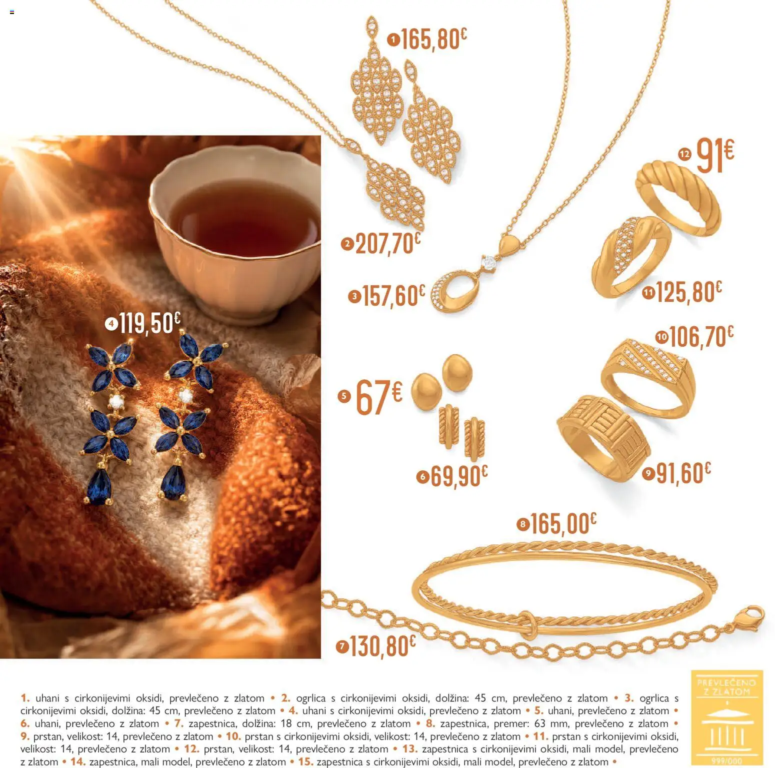 Novi E.leclerc katalog ponudbe – veljaven od 08.09.2026 | Stran: 8 | Izdelki: Zapestnica, Prstan, Uhani