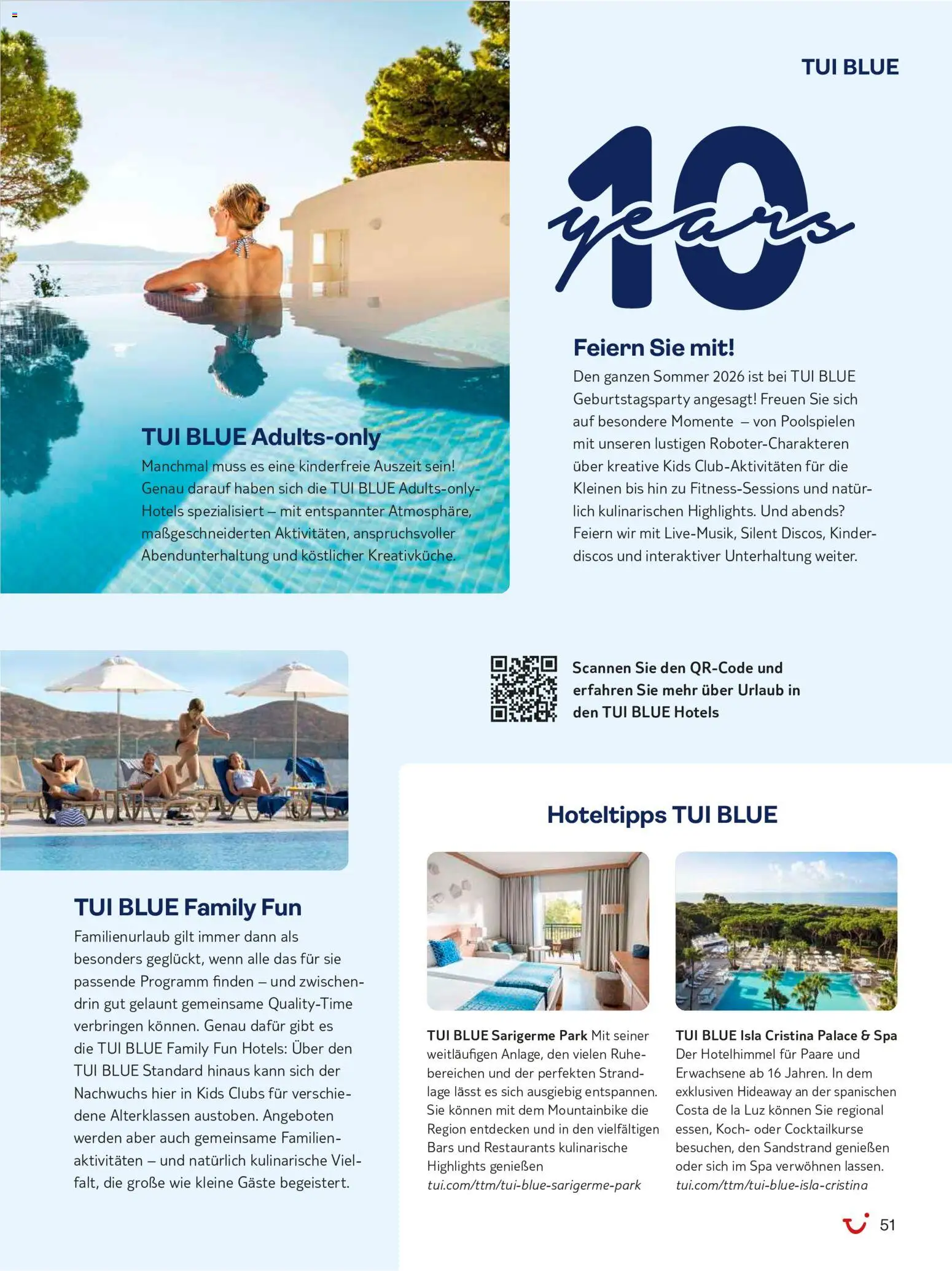 TUI Travel – gültig ab 30.06.2026 | Seite: 51 | Produkte: Mountainbike