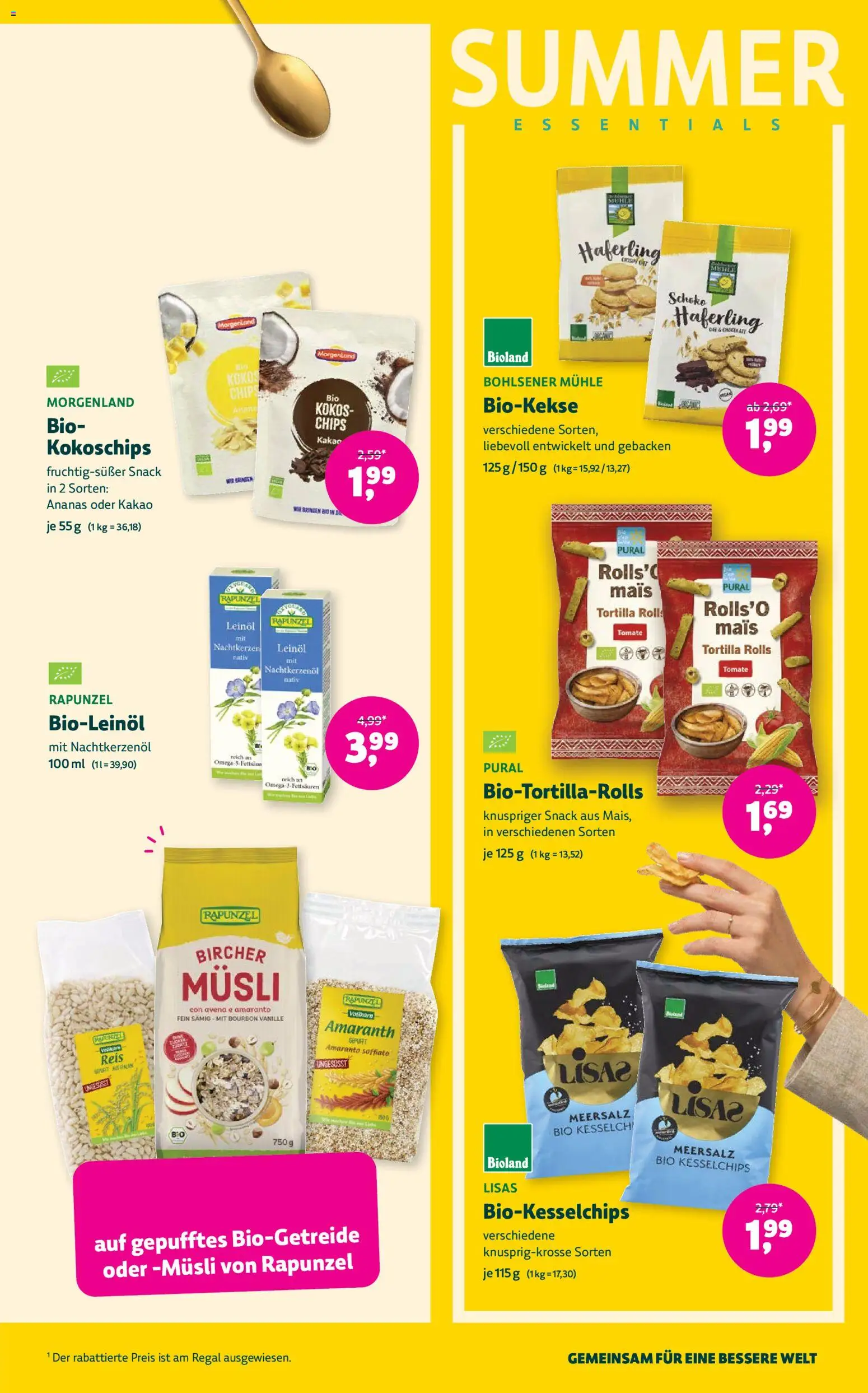 Denns BioMarkt Angebote gültig ab 01.07.2026 | Seite: 11 | Produkte: Mühle, Regal, Reis, Ananas
