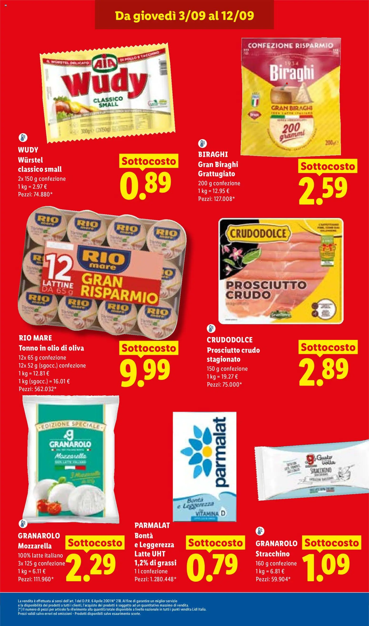 Volantino Lidl del 03/09/2026 | Pagina: 3