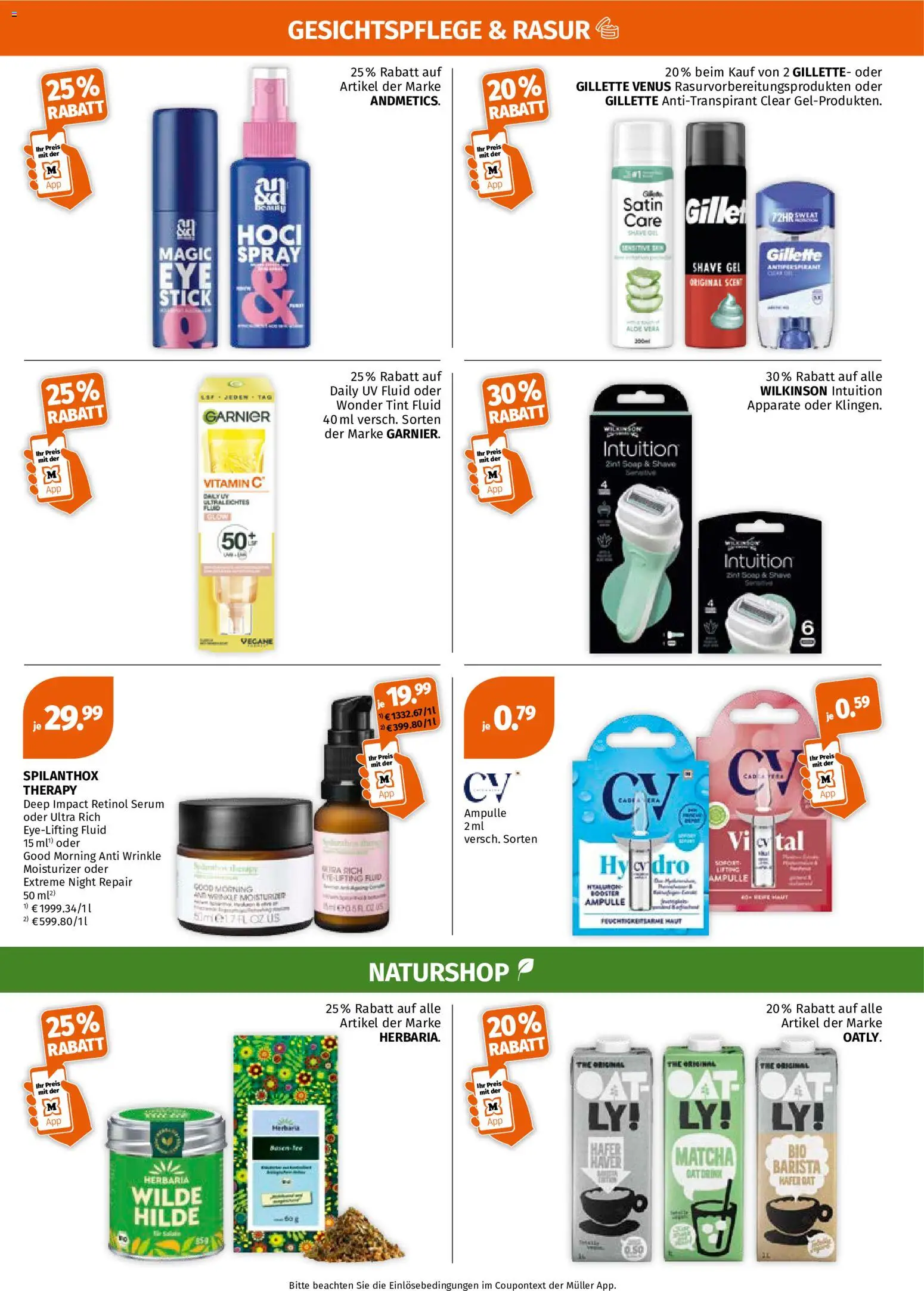 Müller Flugblatt gültig ab 17.08.2026 | Seite: 3 | Produkte: Matcha, Antitranspirant