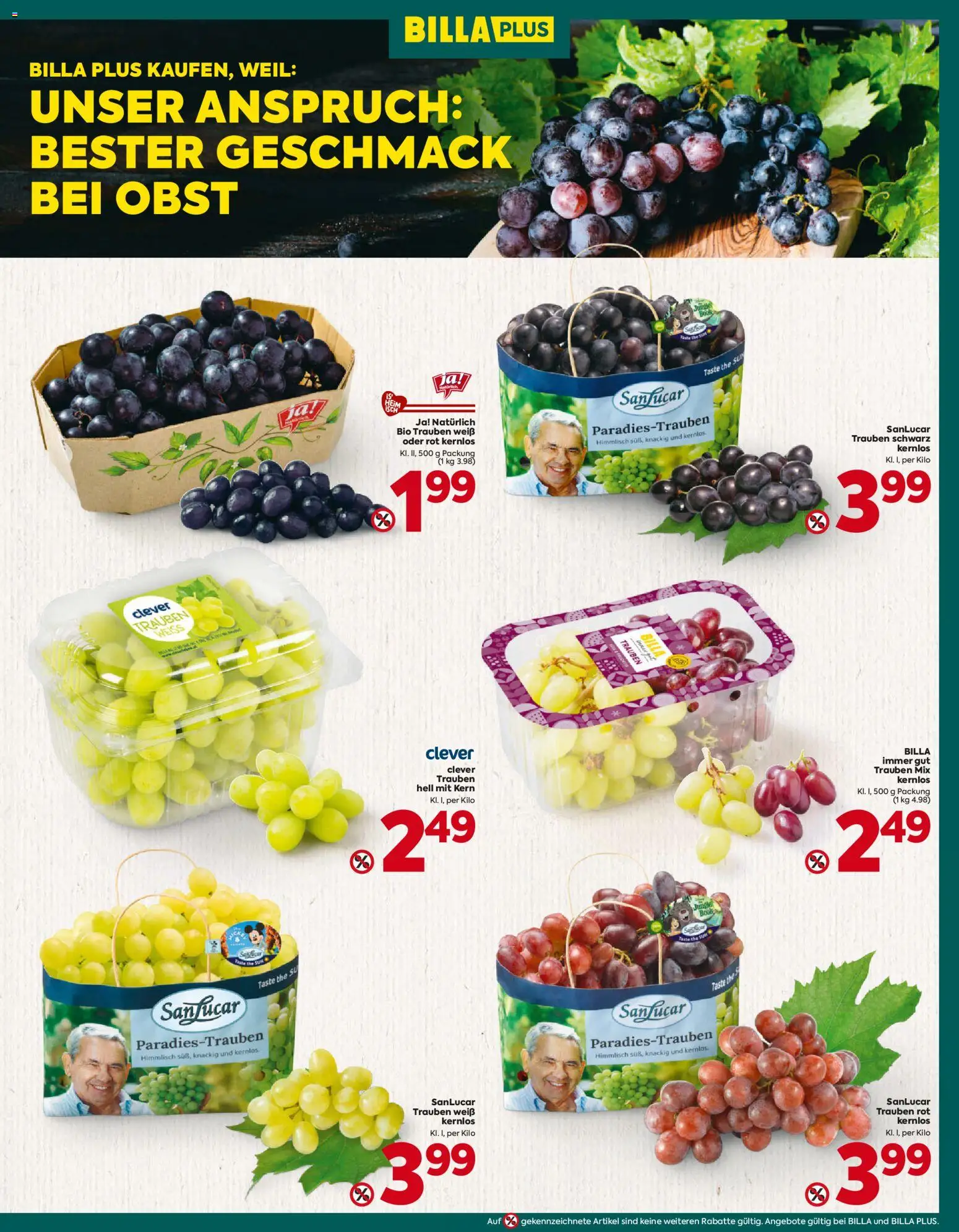 Billa Plus Flugblatt gültig ab 24.09.2026 | Seite: 7