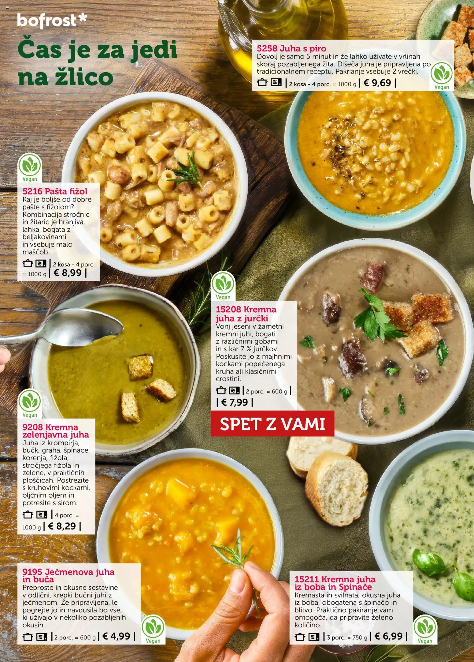 Novi Bofrost katalog ponudbe – veljaven od 01.10.2026 | Stran: 26 | Izdelki: Buca, Juha