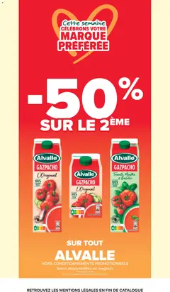 Carrefour - Prévisualisation de GAZPACHO Tomate, Menthe & Basilic, 100% LEGUMES FRAIS valide à partir de 11/08/2026 | Page: 25 | Produits: Menthe, Gazpacho