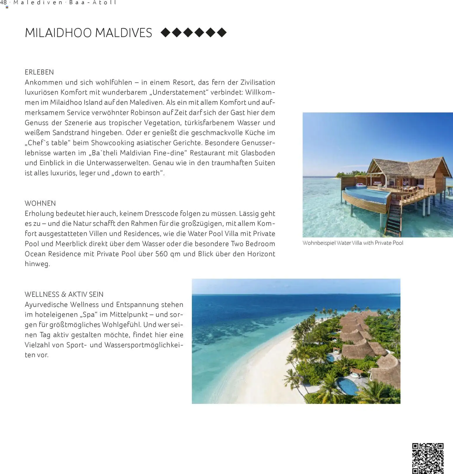 TUI airtours Katalog Finest 2025/26 – gültig ab 01.12.2025 | Seite: 48 | Produkte: Küche, Wasser