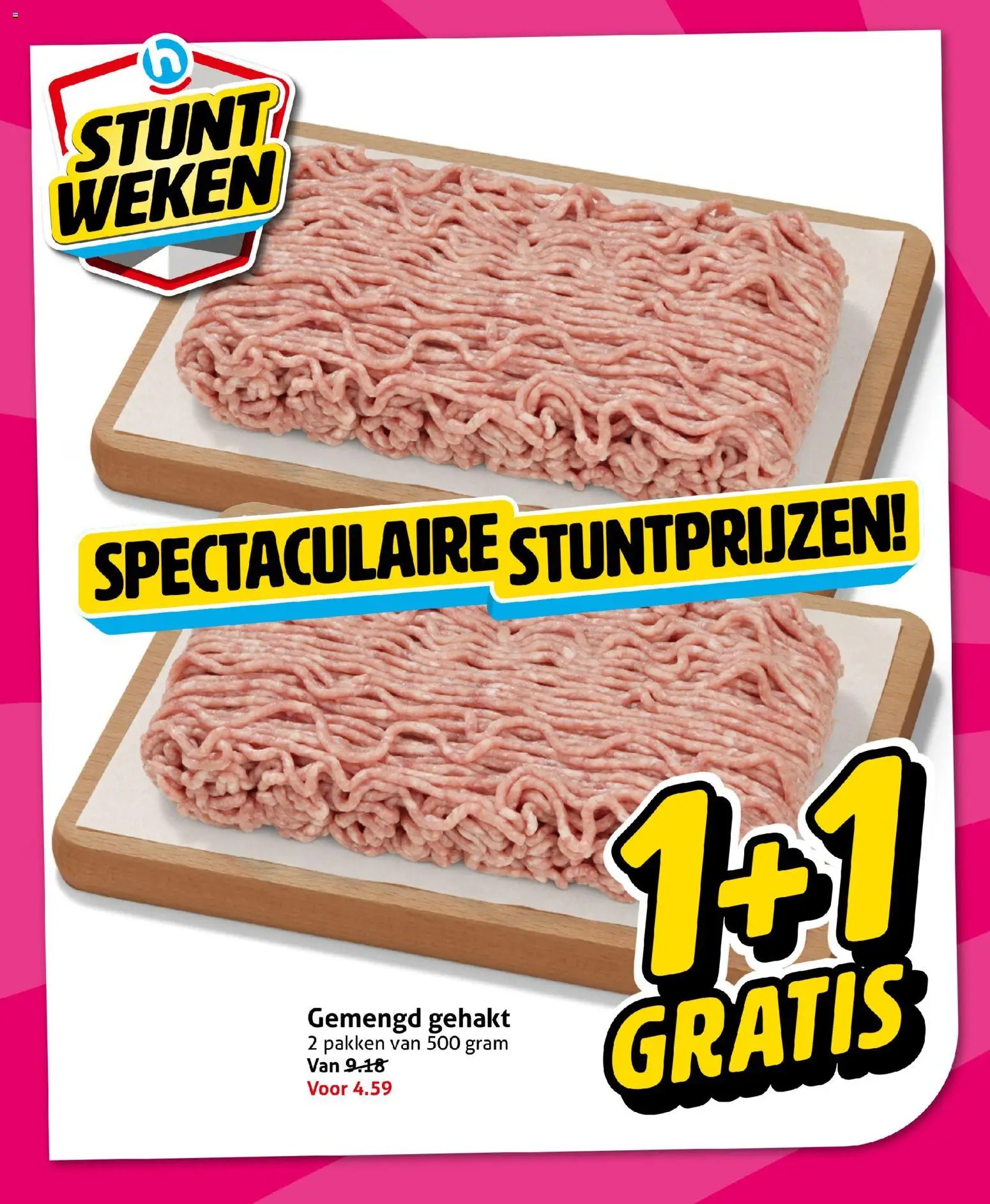 {H1} | Pagina: 2 | Producten: Gehakt, Gemengd gehakt