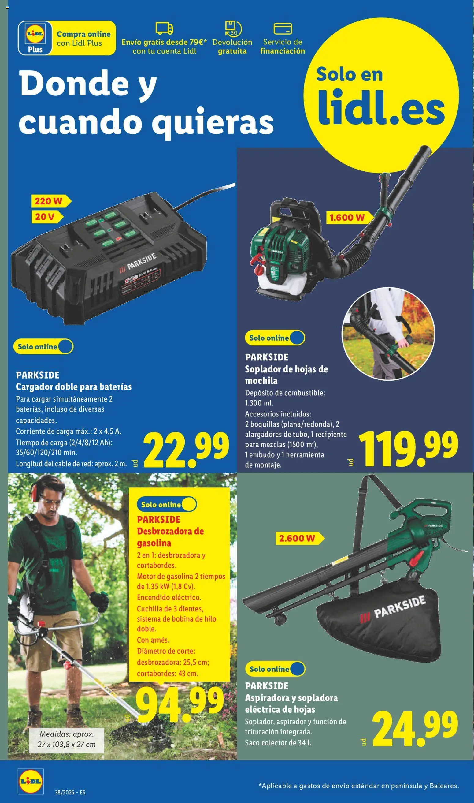 Lidl folleto de bazar │ válido desde el 14/09/2026 | Página: 4