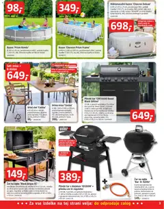 Bauhaus katalog akcije – veljaven od 03.06.2026 | Stran: 3 | Izdelki: Bazen, Zar, Miza, Stol